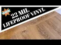 LIFEPROOF VINYL FLOORING AND STAIRS - WINTERHAVEN FLORIDA 22 MIL LIFEPROOF STIRLING OAK REVIEW