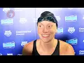 Katie Ledecky I m really proud of the history I have in this event and that doesn t go anywhere