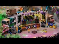 Lagu Mini stage  Making | At-Home |  How to make mini dj stage  and sound check mini light and box dj toy