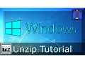 How To Unzip A File In Windows 10 Using 7-Zip Quick Easy Tutorial 1440p60