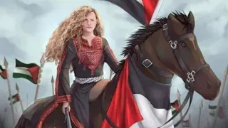 PALESTINE KI SHERNI PALESTINE BRAVE GIRL 