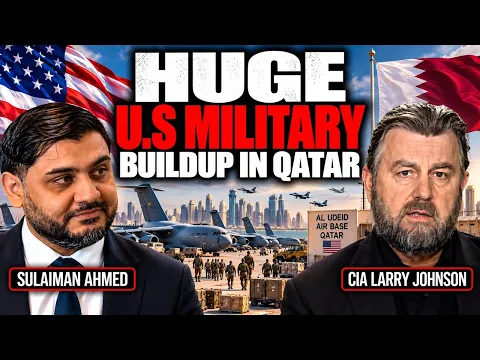 HUGE BUILDUP OF U.S MILITARY IN QATAR, RUSSIA-UKRAINE CAUSE OF HIGH OIL PRICES? w/ CIA Larry Johnson