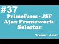 PrimeFaces - JSF Tutorial Selector in PrimeFaces using Netbeans IDE Part-37