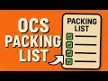 What To Pack For Army OCS - Realistic Essentials vs What You Think You Should Bring