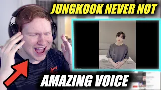 Download BTS Jungkook covers Never Not REACTION!! MP3