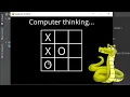 Tic Tac Toe with Minimax Algorithm CS50 AI Project 0b