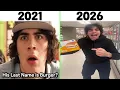 Did He Just Say That His Last Name is Burger 2021 vs 2026 - Evan Burger Meme