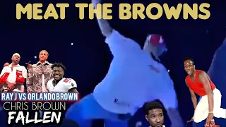 CHRIS BROWN Falls Onstage The Son of BOBBY RAY J vs ORLANDO BROWN Tonight in ATL with CLARESSA