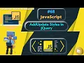 AddUpdate Styles in jQuery