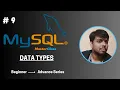 Chapter 9 Data Types MySQL Master Class Series Code With Soumyajeet