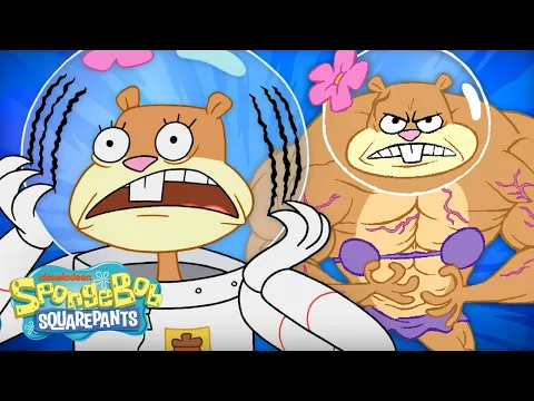 Download MP3 Every Time Sandy Goes Wild 🐾 | 20 Minute Compilation | SpongeBob