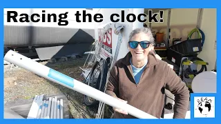 Racing the Clock to Restepping Our Mast | Winter Refit Setbacks Ep. 60