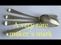 Antiques Antique Silver 59 A very rare maker s mark