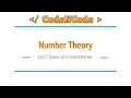 L02 Sieve of Eretosthenes Number Theory CodeNCode