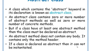 Abstract Class in java in Telugu JAVA in Telugu Lecture-37