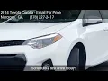 2014 Toyota Corolla S 4dr Sedan for sale in Norcross GA 300
