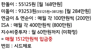 서브계좌에 매월 1512만원 이상씩 입금하는 이유