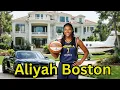 The Lifestyle of Aliyah Boston 2025 House Tour Age Hobbies Husband Net Worth WNBA Career