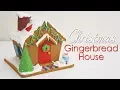 Christmas Gingerbread House Tutorial - Recipe Tutorial and Templates