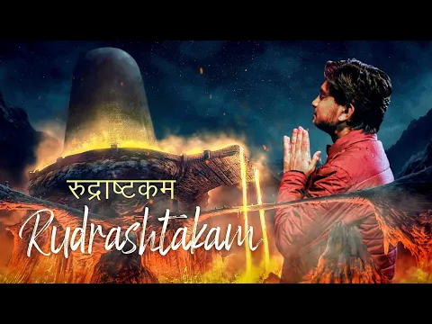Download MP3 Agam - Rudrashtakam | रुद्राष्टकम | Most *POWERFUL* Shiva Mantras Ever | Lyrical Video | Shiv