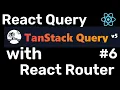 Using React Query with React Router Simple Integration Guide TanStack Query Hindi