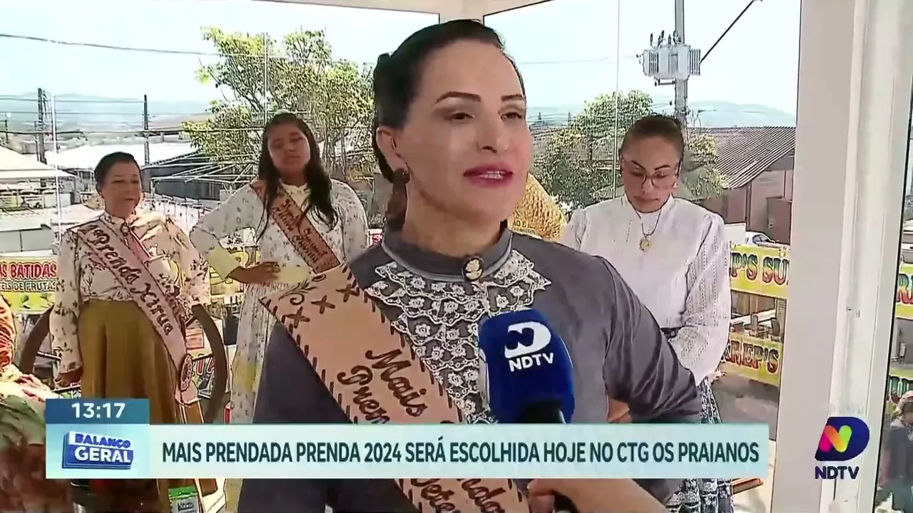 Rodeio Nacional dos Praianos: escolha da 'Mais Prendada Prenda' de 2024