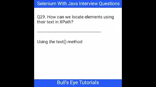 Find Element by Text in XPath XPath in Selenium WebDriver locators in selenium WebDriver