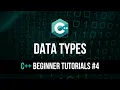 Variables Data Types - C Tutorial For Beginners