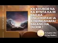Download Lagu Ka Khubor Na Ka Bynta Ka Ri Bad Ka Jingiohipaw Ia Ki Nongsharai Balang Ha Dujok !!