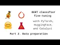 BERT classifier fine-tuning with PyTorch HuggingFace and Catalyst Part 2 Data preparation