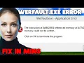 How To Fix Werfault exe Application Error in Windows GUARANTEE FIX