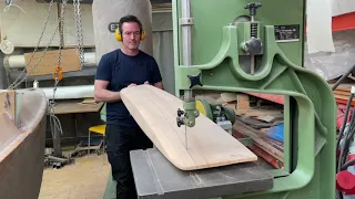 24 April 2023  Work on the ballastkeel