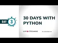 30 Days with Python - Day 3 Data Type