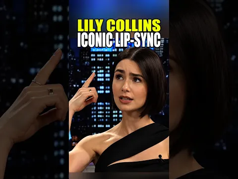 Lily Collins Absolutely Nails It!😍 #wannabe #spicegirls #lipsync #shorts #viral #memorygroove