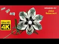 How to make a very easy Real Money Origami Flower