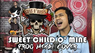 gun n roses sweet child o mine prog metal cover by sanca records