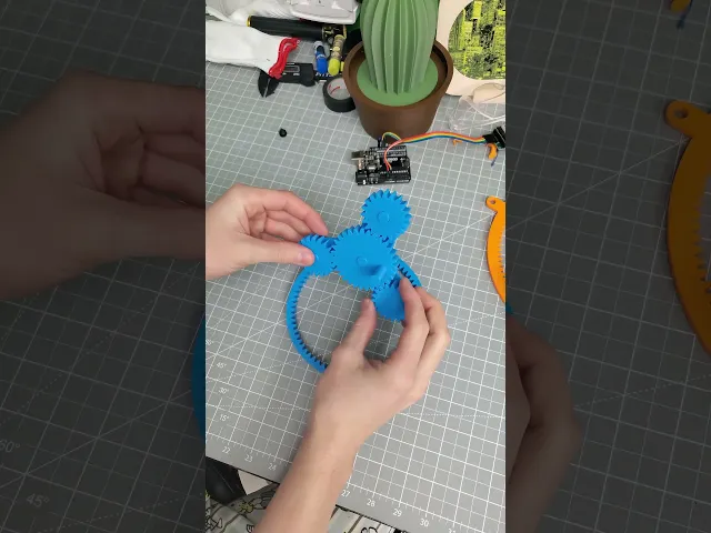Planetary Gear Mechanism | Functional 3D Printable Gear Assembly video thumbnail