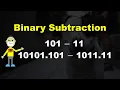 Binary Subtraction PART 5 Mathematics for Computing