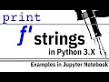 f Strings in Python 3 X with Examples Python Programming for Beginners
