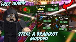 THE BEST STEAL A BRAINROT MODDED GAME EVER!.. (LINK + FREE ADMIN)