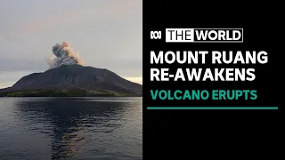 Download Indonesian volcano spews ash clouds that generate lightning | The World MP3