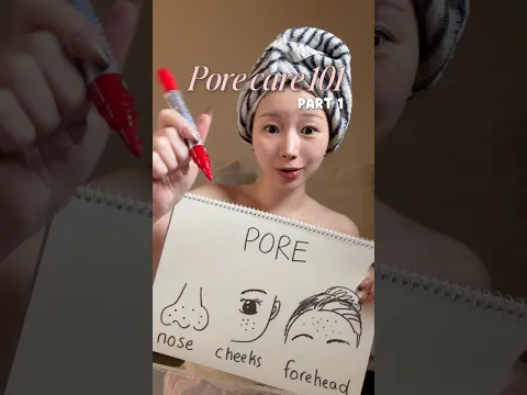 Korean pore care 101 #pore #porecare #skincare