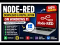 Node-RED Download Installation on Windows Complete Beginner Guide 2026