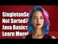 Understanding Why SingletonSet Doesn t Implement SortedSet in Java