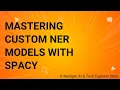 Mastering Custom NER Models with SpaCy