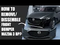 How to front bumper Mazda 3 BP