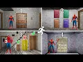 Granny 1 2 3 4 Escape with All Door !! Spider-Man vs Secret Exit - Gameplay Animation (Mix 51)