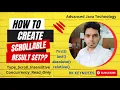 Scrollable ResultSet Type Forward Only Sensitive and Insensitive Concurrency Read Only AJT