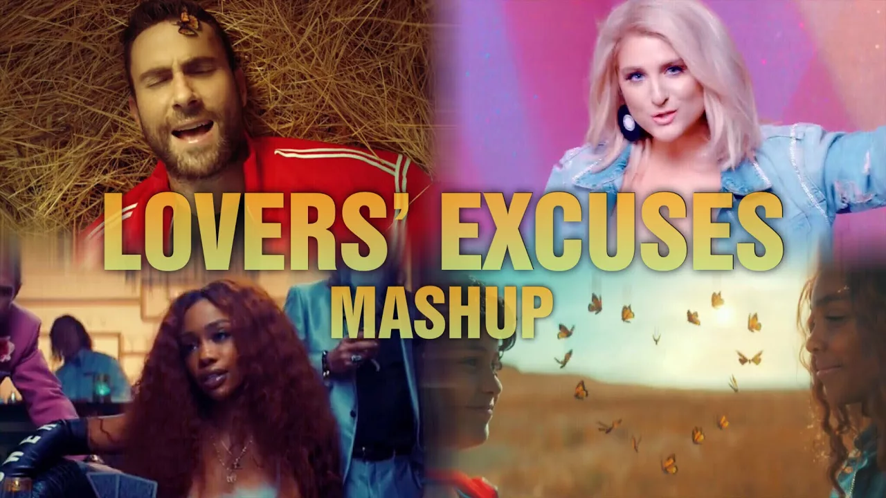 Meghan Trainor / Maroon 5 ft. SZA - What Lovers Do x No Excuses (MASHUP [Music Video])