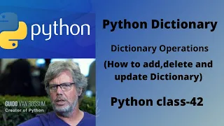 How to add delete and update dictionary in python Python Dictionary operations with examples